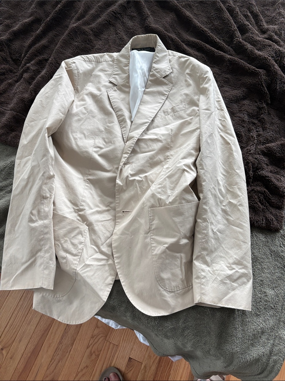 rag & bone Light Beige Men's Sport Coat